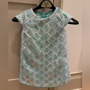 Disney seafoam green sequin  Dress